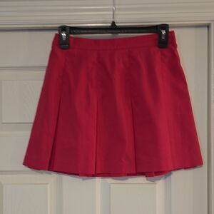 Pierre Balmain Scarlet Skater Skirt
